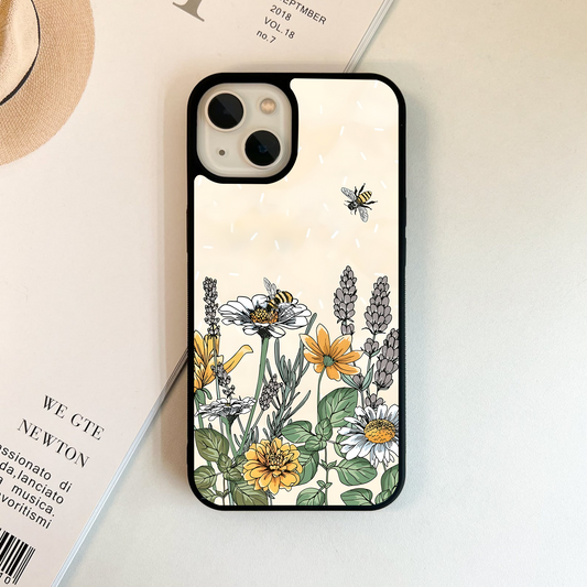 Honey Garden Bloom Glass Case