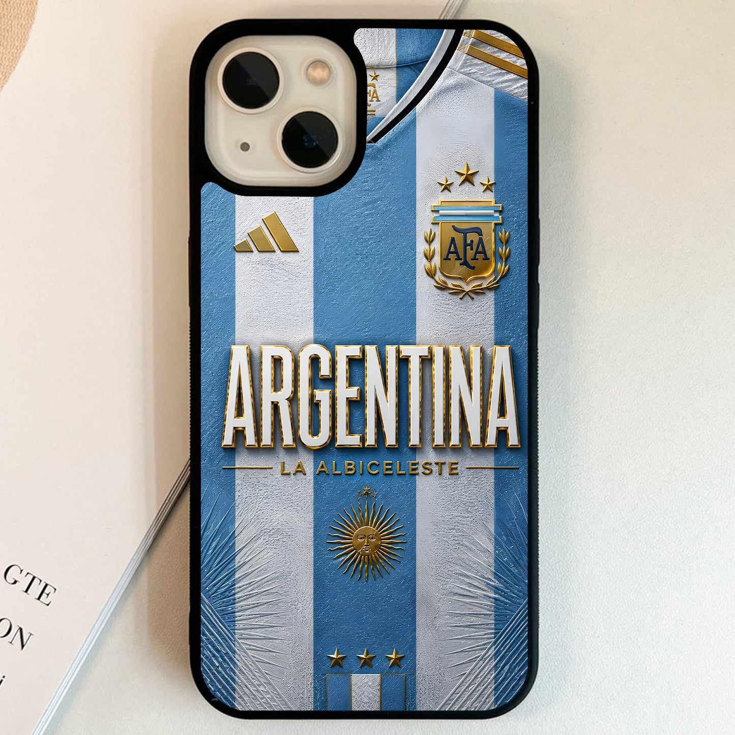 Argentina Golden Pride Glass Case