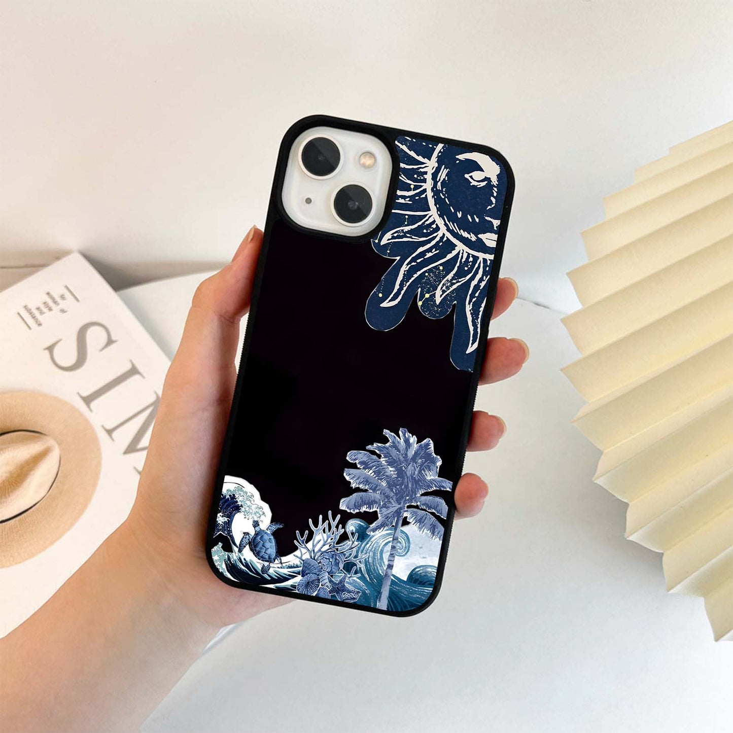 Ocean Sun Spirit Glass Case