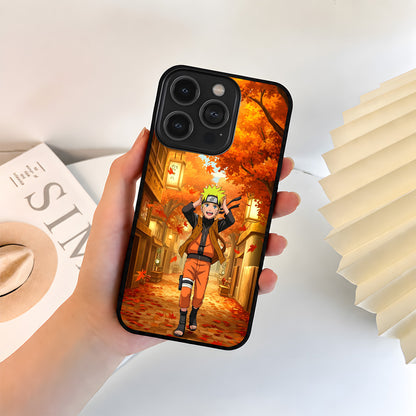 Naruto Autumn Adventure Glass Case