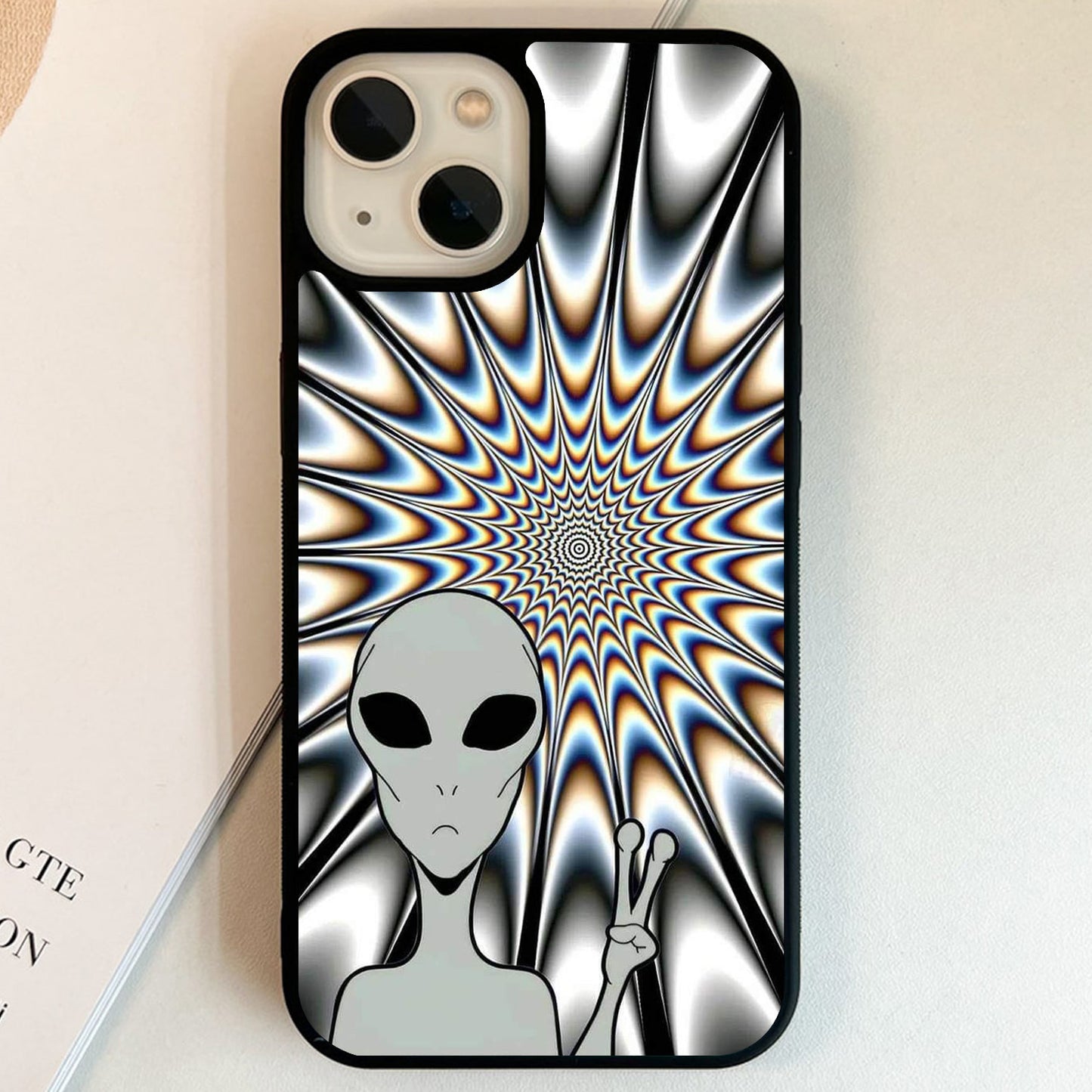 Alien Optical Dimension Glass Case
