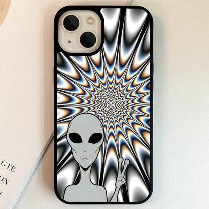 Alien Optical Dimension Glass Case