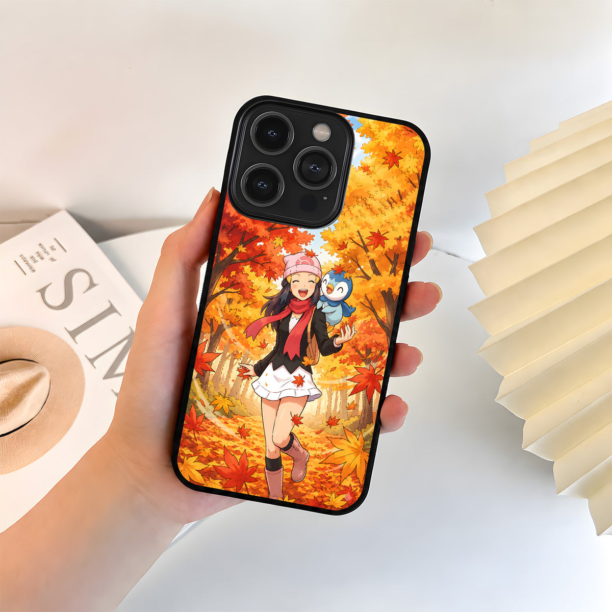 Pokemon Autumn Adventure Glass Case