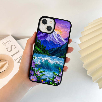 Alpine Blossom Glass Case