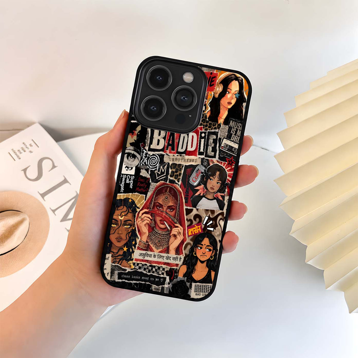 Baddie Girl Energy Glass Case
