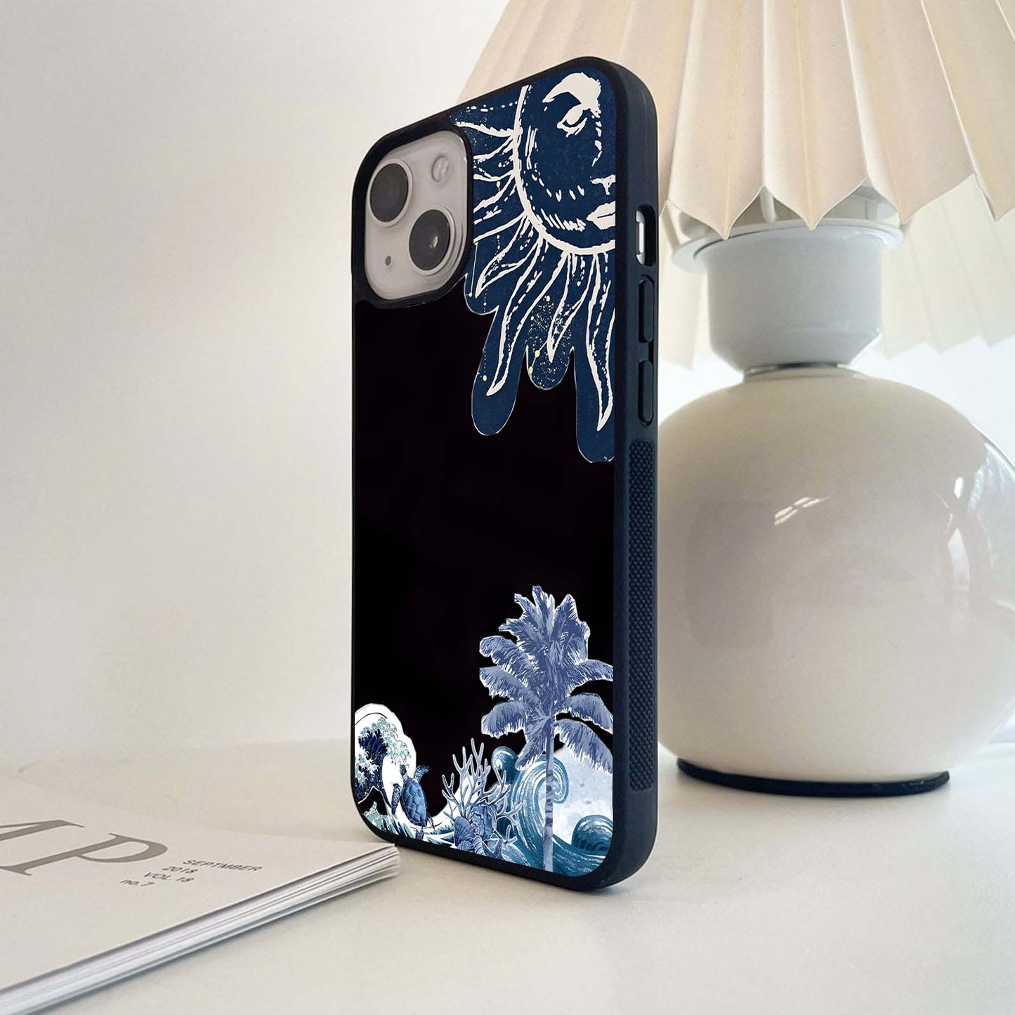 Ocean Sun Spirit Glass Case