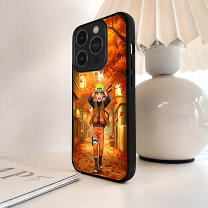 Naruto Autumn Adventure Glass Case