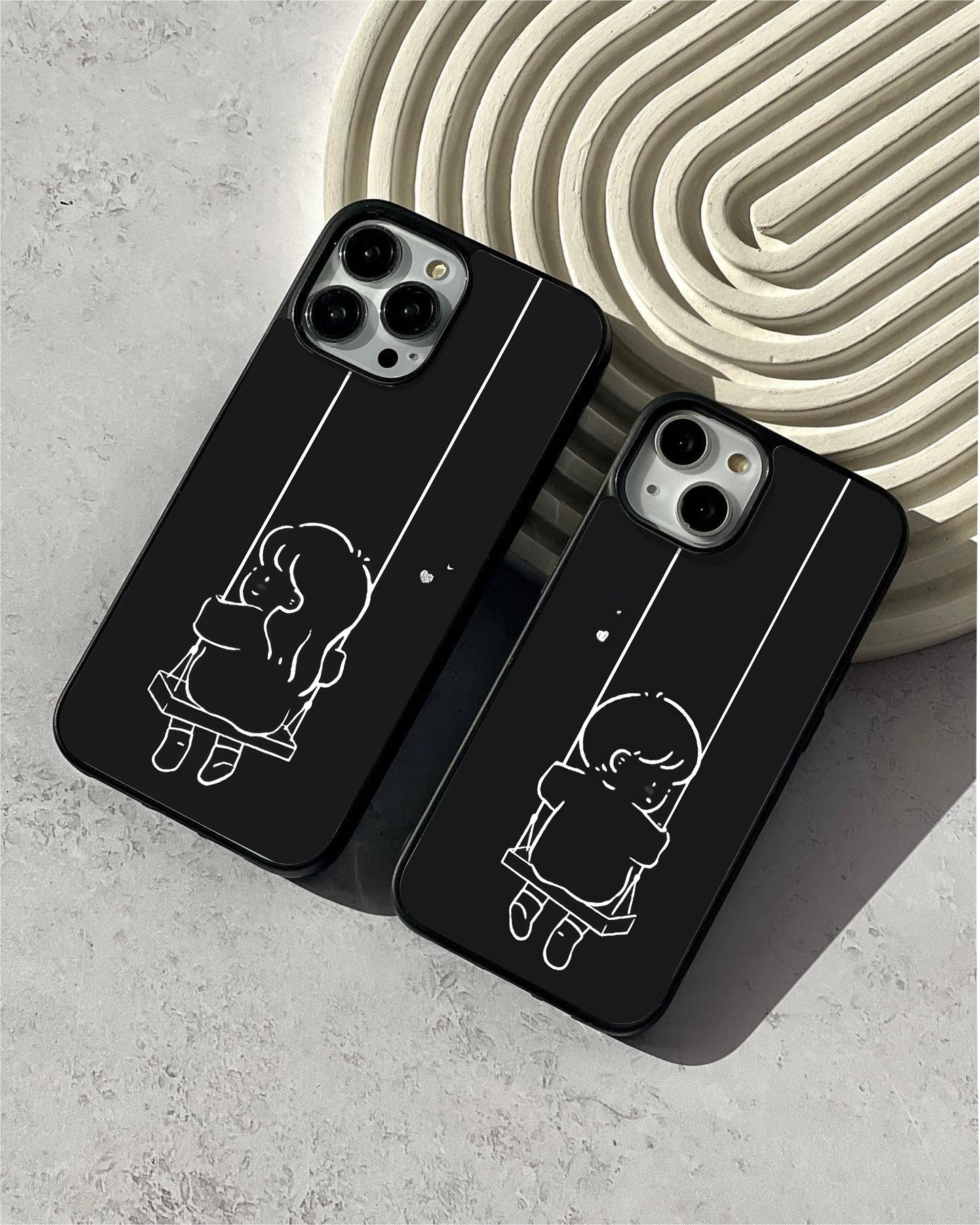 Lonely Friend Swing Glass Case