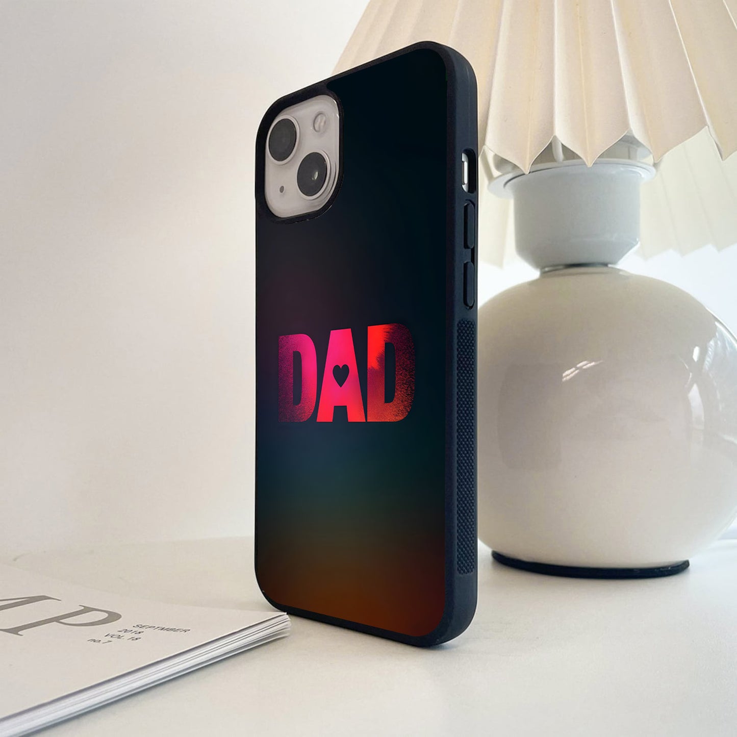 Best Dad Ever Glass Case