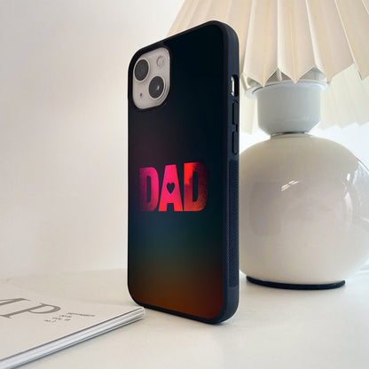Best Dad Ever Glass Case