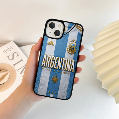 Argentina Golden Pride Glass Case