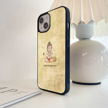 Bal Hanuman Divine Glass Case