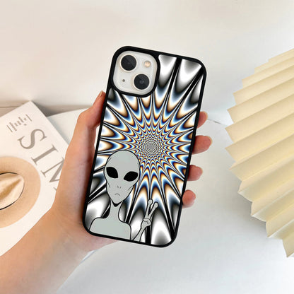 Alien Optical Dimension Glass Case
