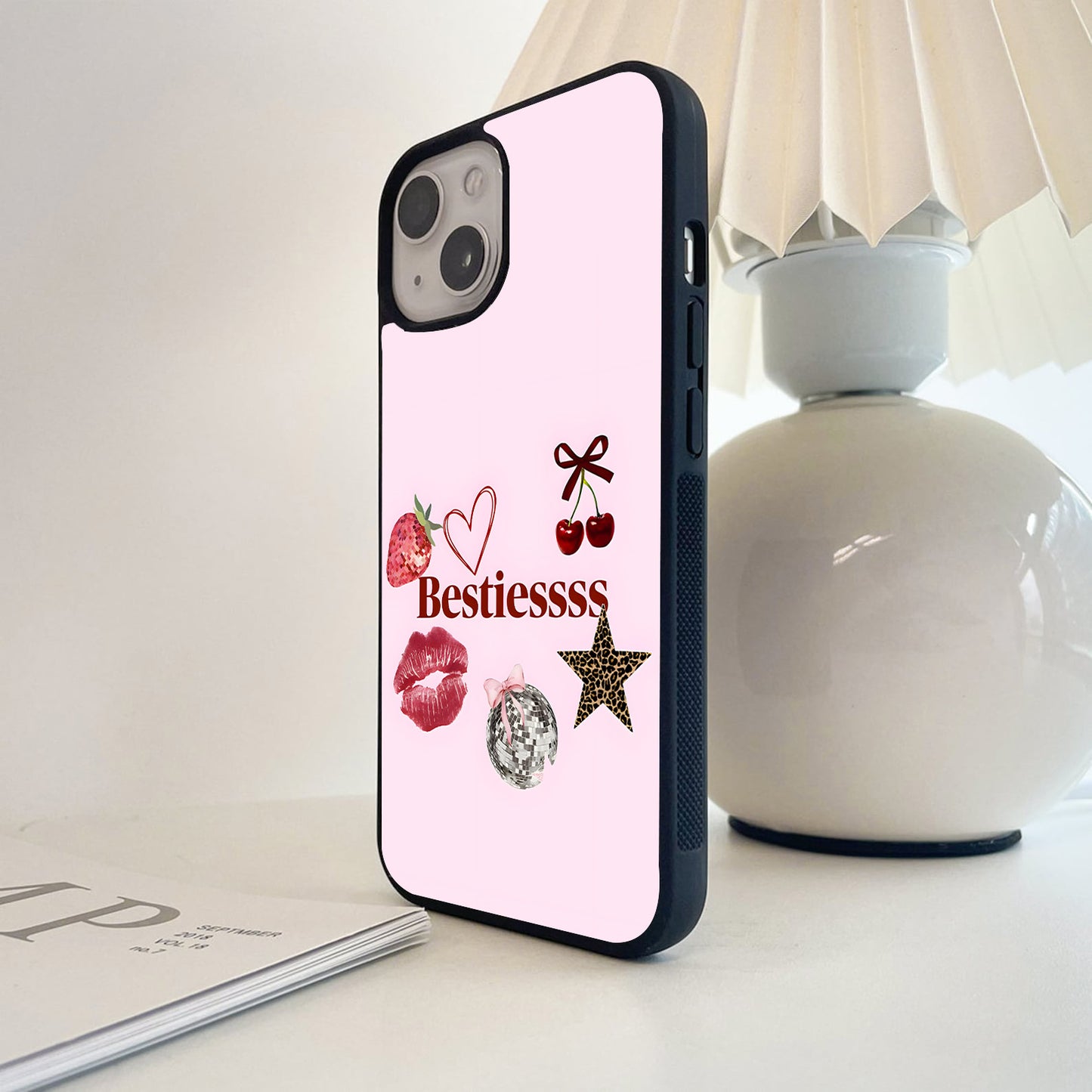 Aesthetic Bestie Glass Case