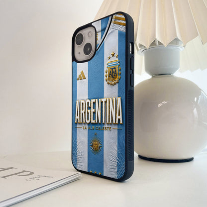 Argentina Golden Pride Glass Case