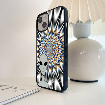 Alien Optical Dimension Glass Case