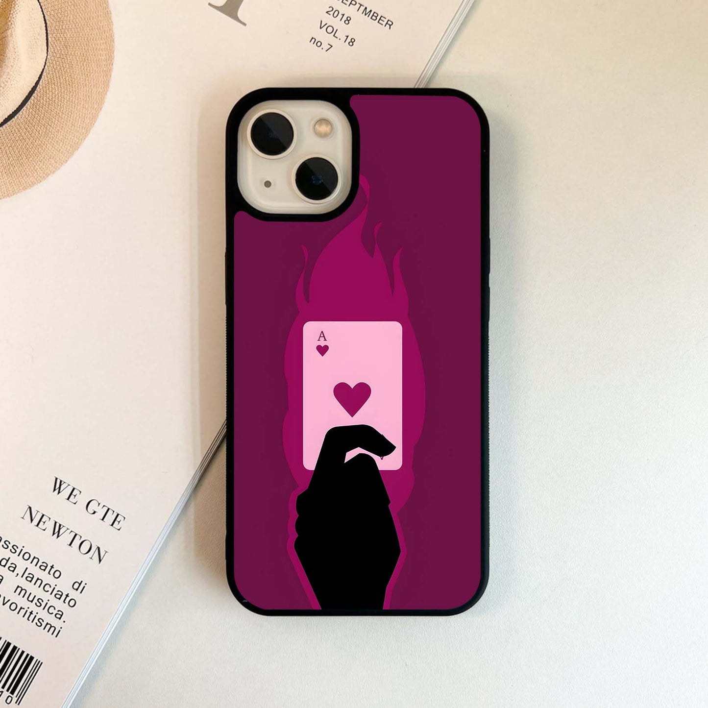 Pink Firing Hand Glass Case