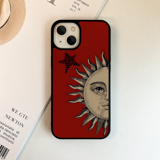 Scarlet Space Radiance Glass Case