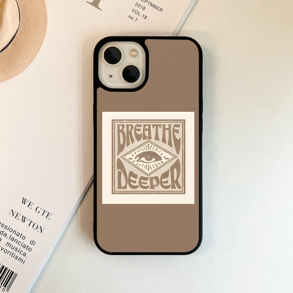 Calm Soul Poster Glass Case