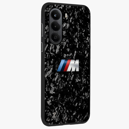 Carbon Speed Mark Glass Case upright view showcasing modern carbon speed graphic with bold automotive theme.