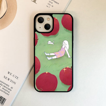 Apple Nap Time Glass Case