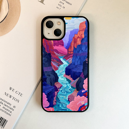 Canyon of Colors Glass Case