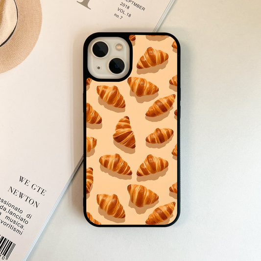 Croissant Heaven Delight Glass Case
