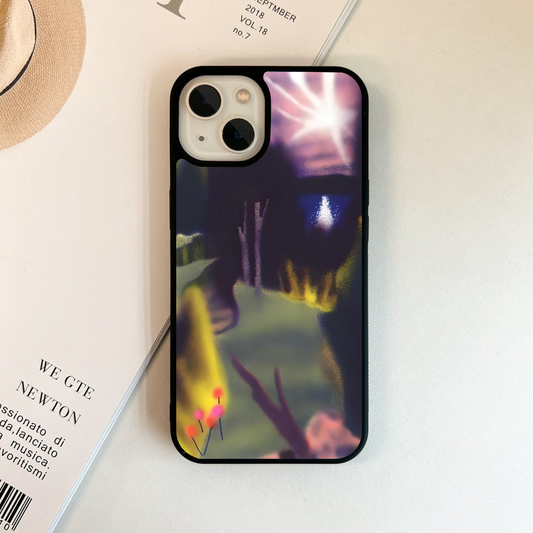 Abstract Dreamy Art Glass Case