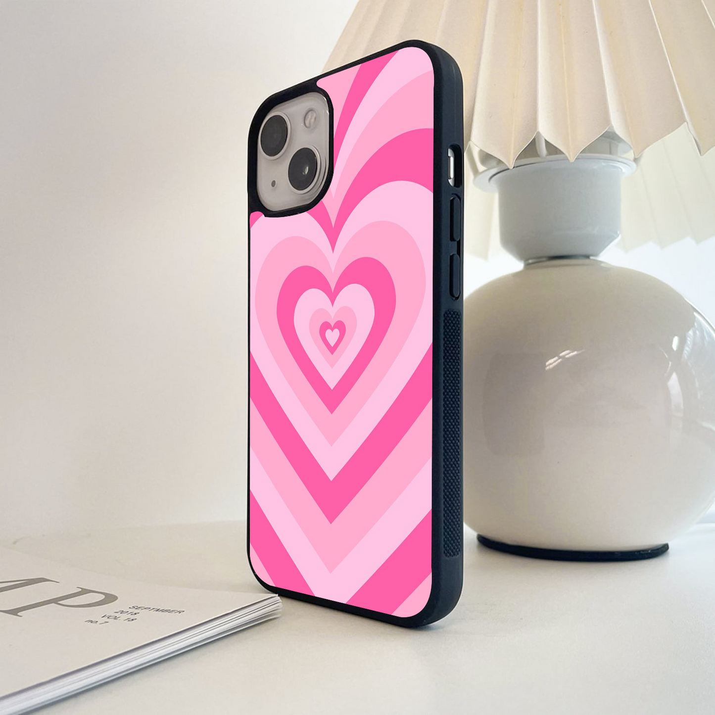 Heartbeat Hard Glass Case