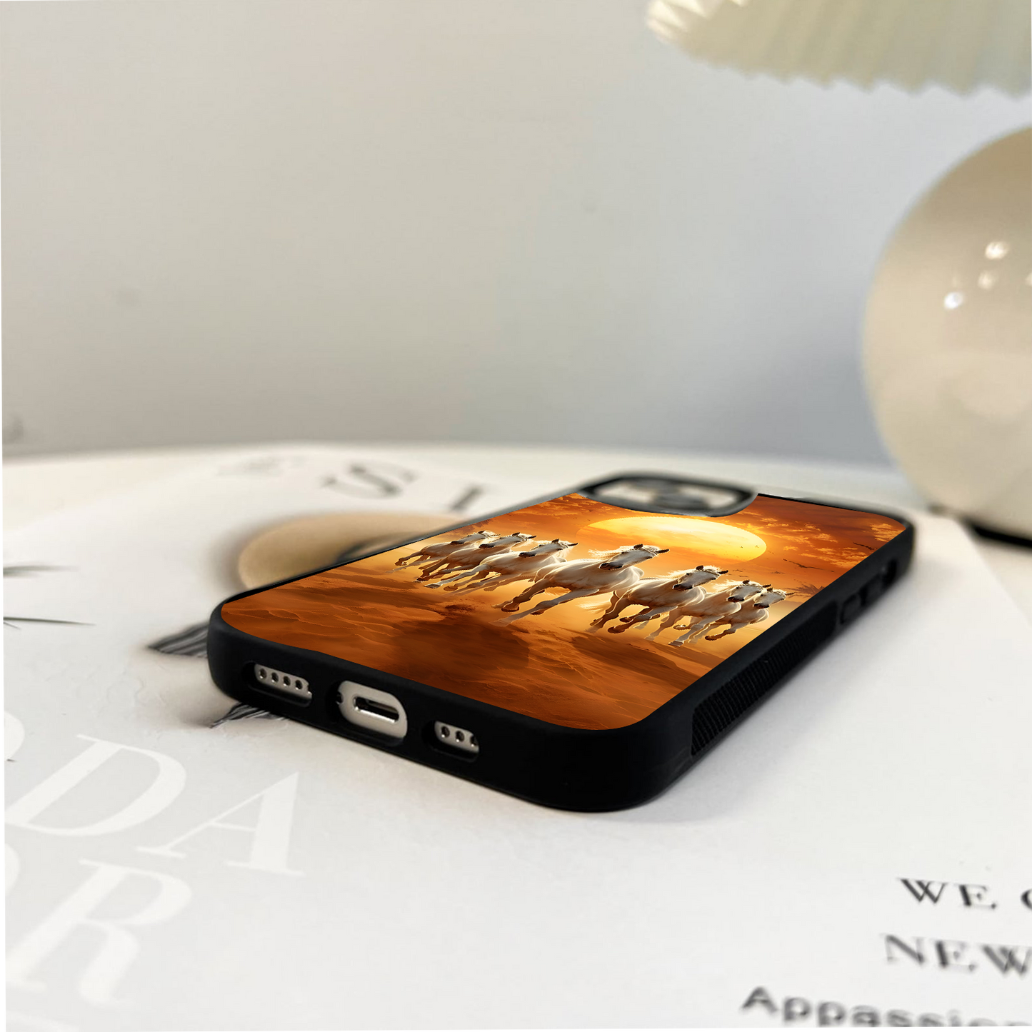 Wild Sunset Majesty Glass Case