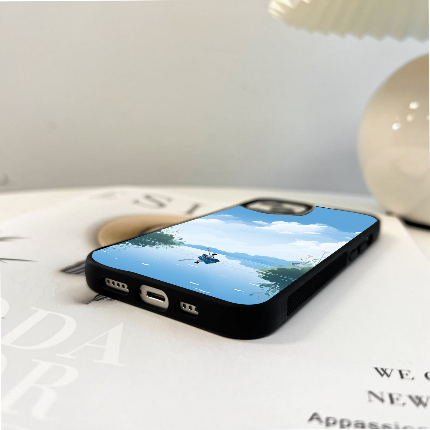 Lake Cloud Drift Glass Case