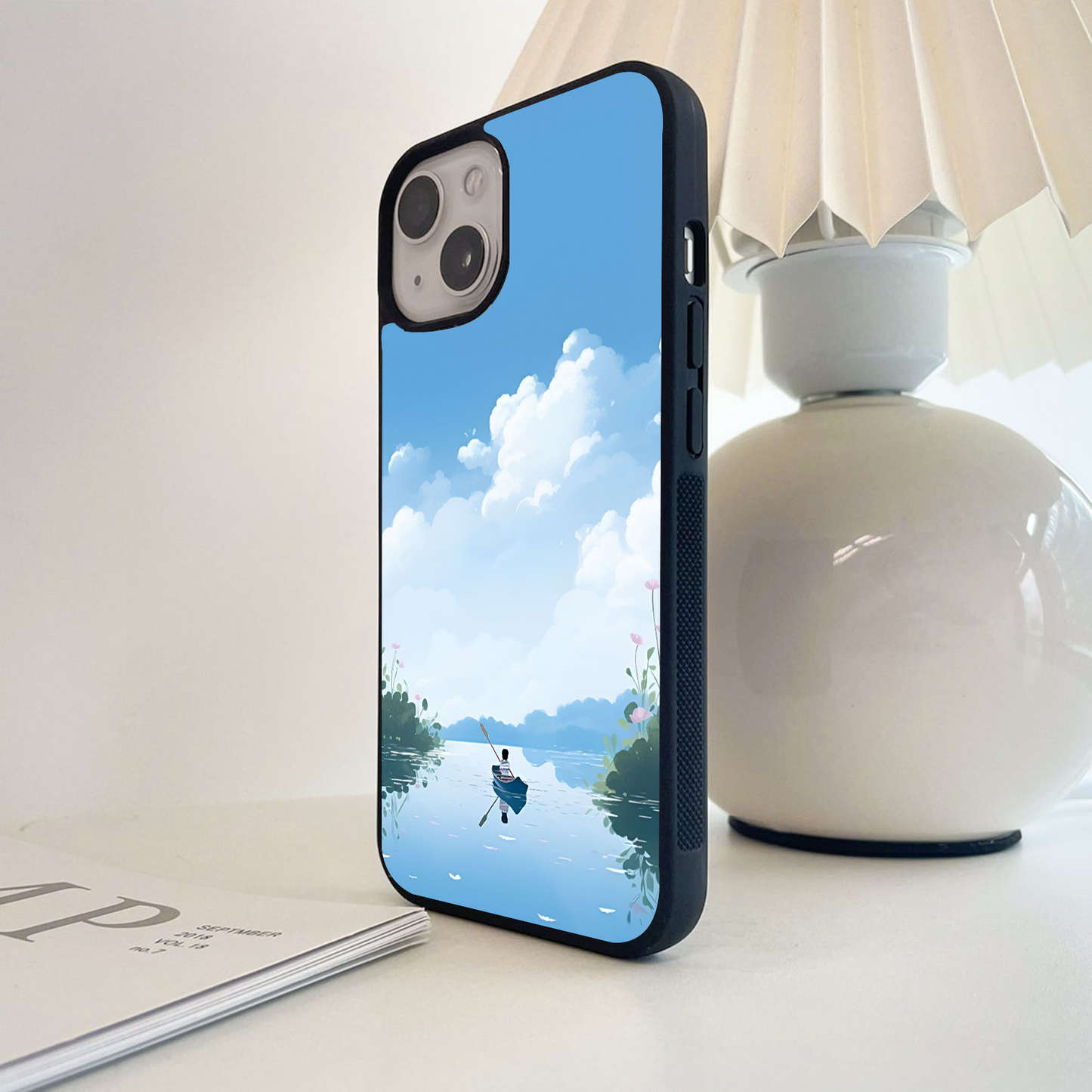 Lake Cloud Drift Glass Case