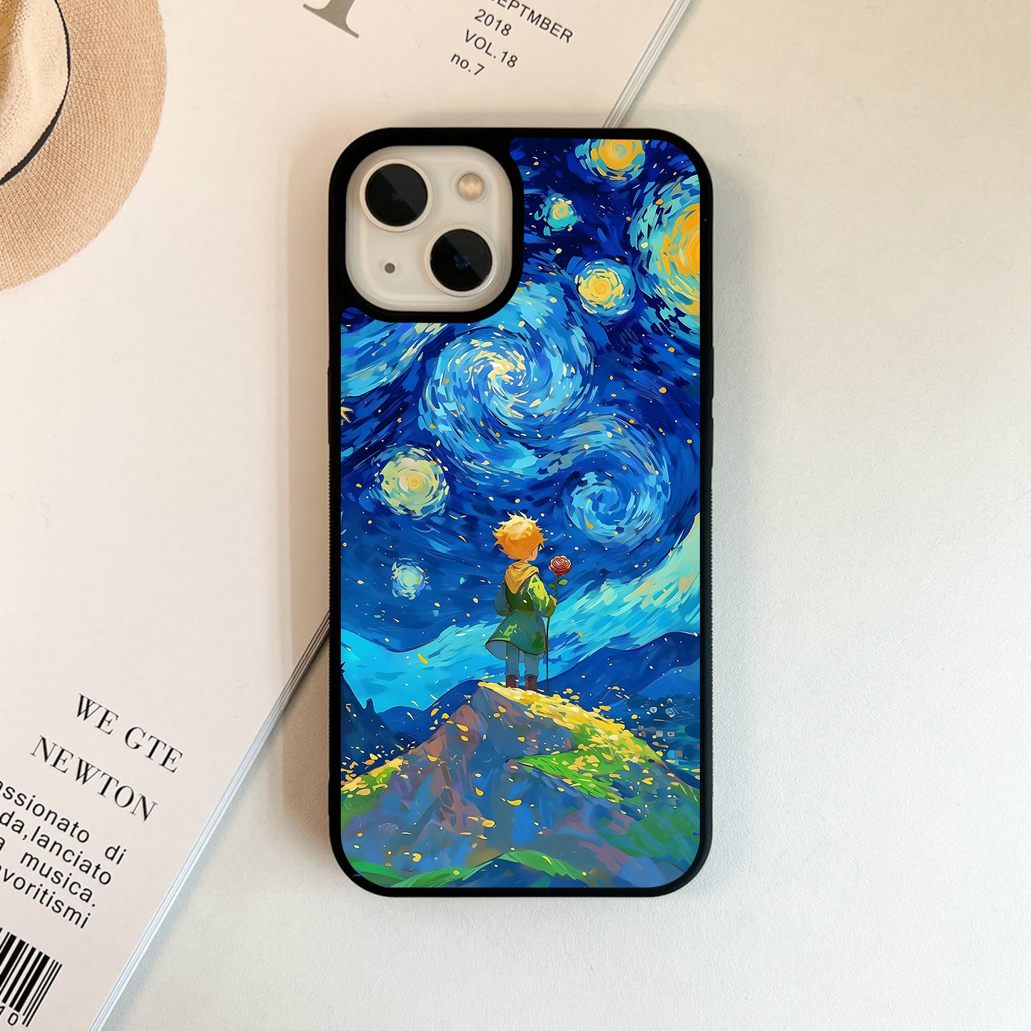 Starry Dream Boy Glass Case