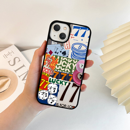 Lucky Seven Vibes Glass Case