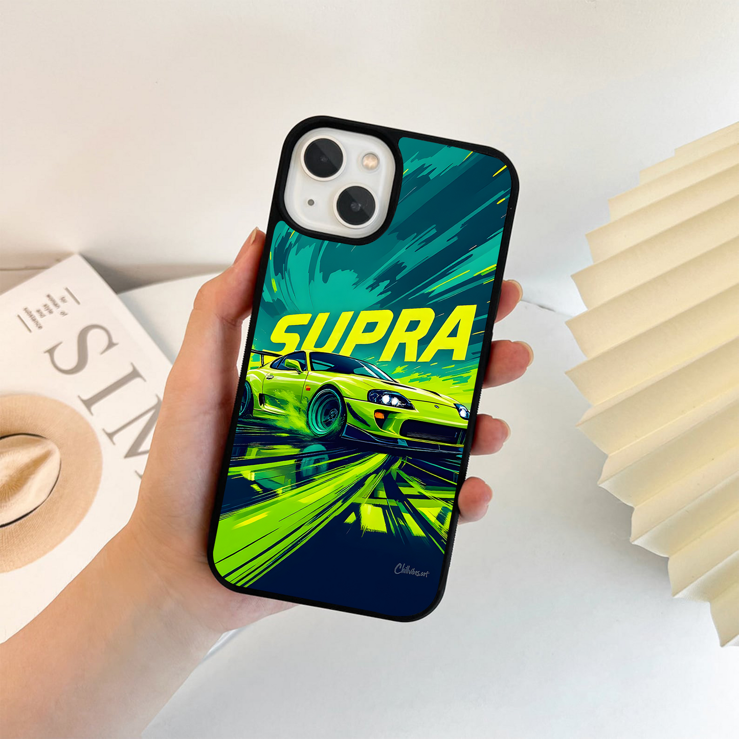 Turbo Drift Zone Glass Case