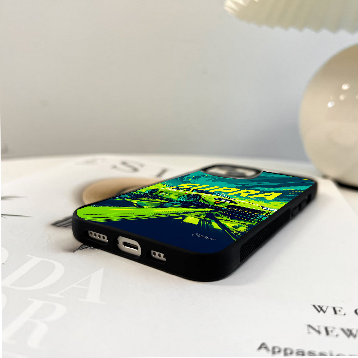 Turbo Drift Zone Glass Case