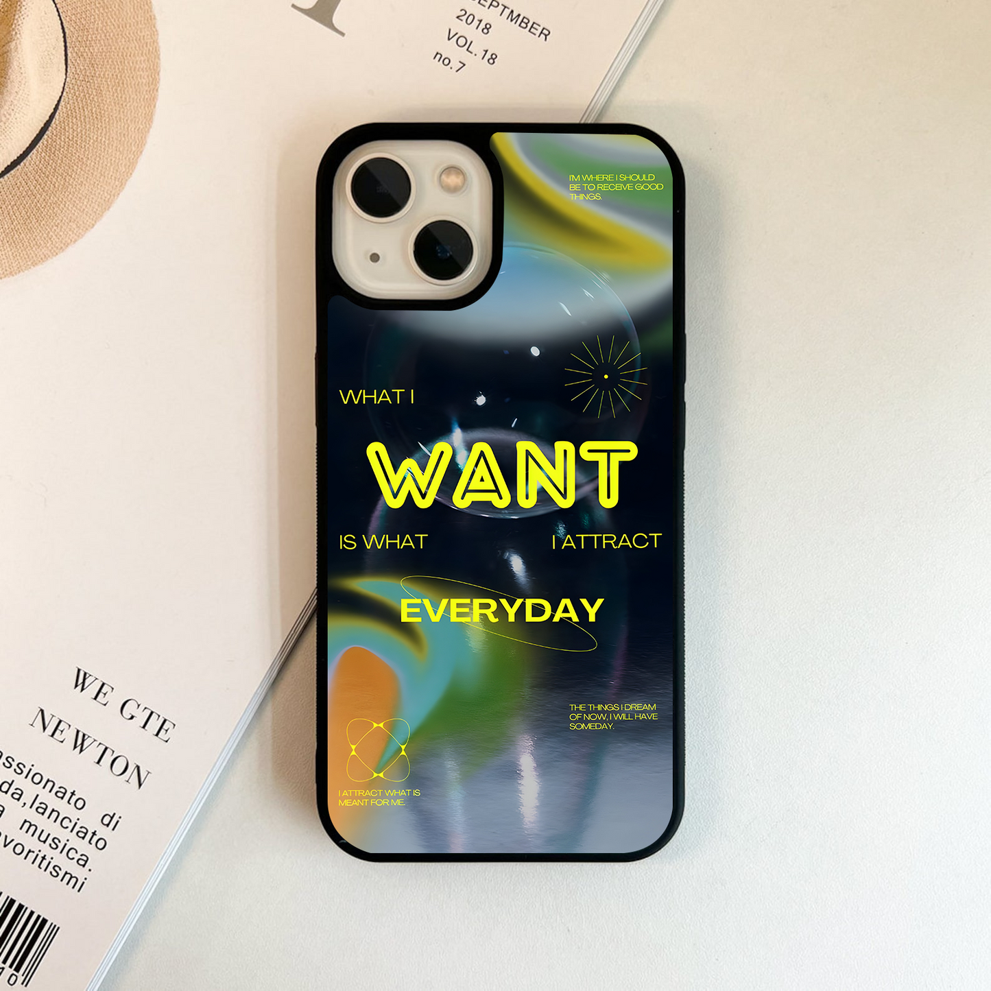 Manifest Daily Energy Glass Case