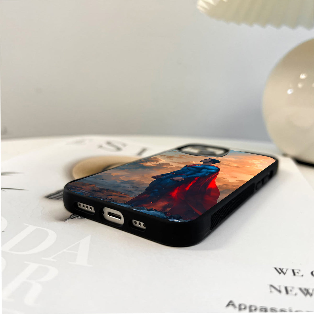 Superman Sunset Guardian Glass Case