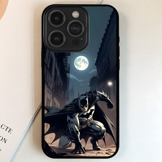 Batman Moon Landing Glass Case