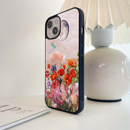 Celestial Bloom Symphony Glass Case