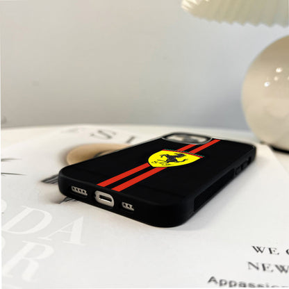 Ferrari Carbon Racing Shield Glass Case