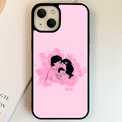 Mom Forever Love Glass Case
