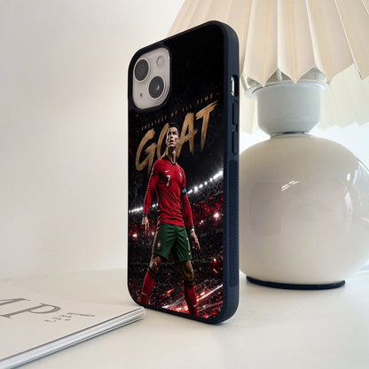 Ronaldo Greatest GOAT Glass Case