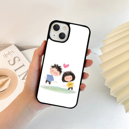 Forever Best Siblings Glass Case