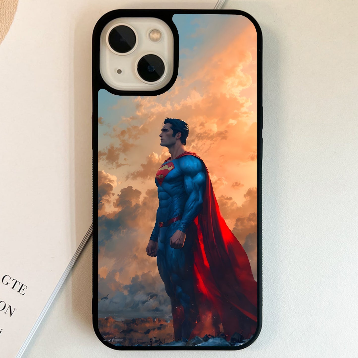 Superman Sunset Guardian Glass Case