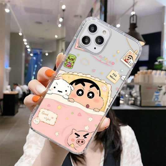 Sweet Dreams Shinchan Clear Silicon Cover