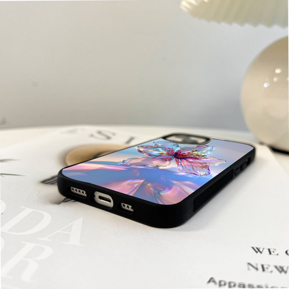 Glass Petal Shine Glass Case