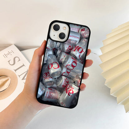 Diet Coke Silver Crush Glass Case