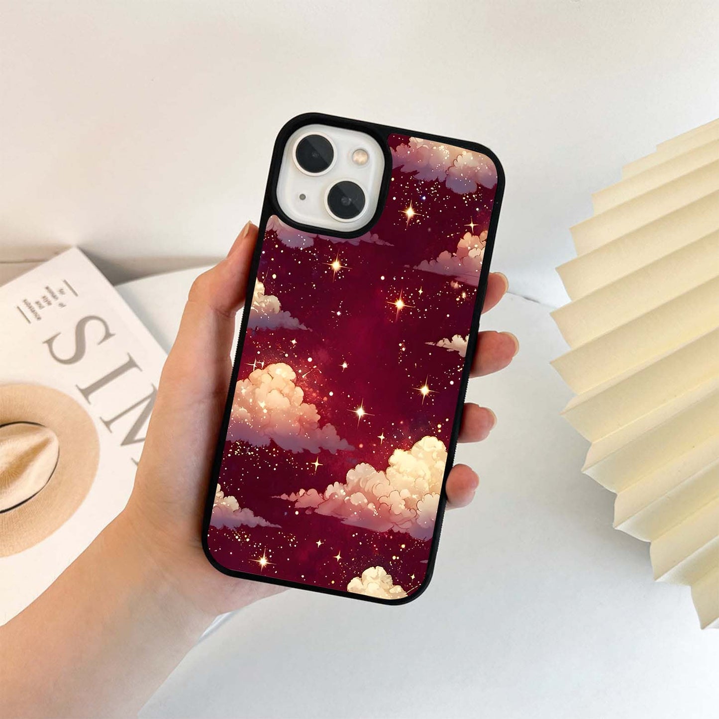 Celestial Cloud Dreams Glass Case