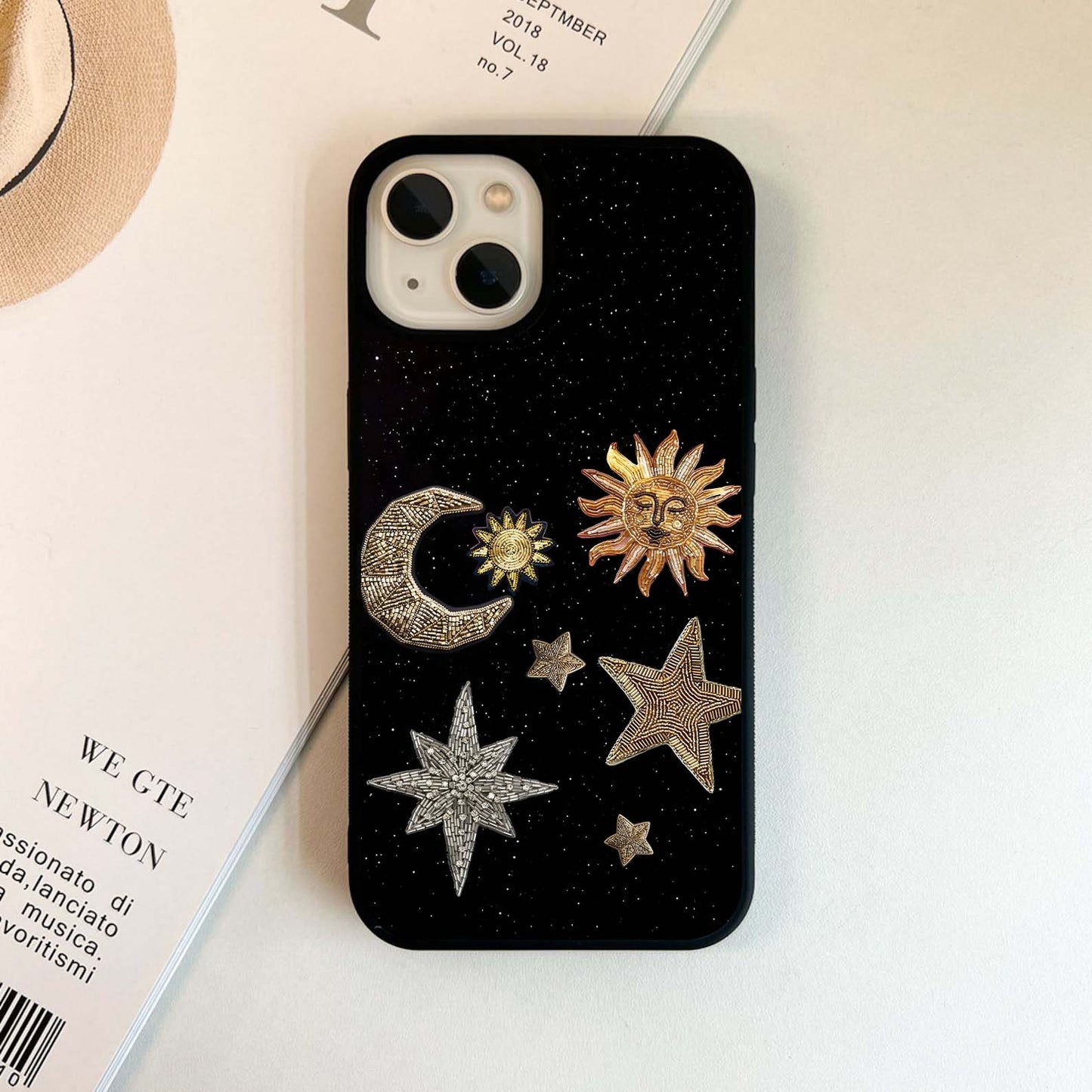 Starry Cosmic Treasures Glass Case